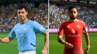 Rodri and Bruno are two pivotal players from both squads in EA FC 25 (Image via EA Sports)
